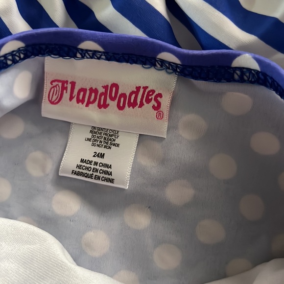 Flapdoodles Kids Baby Swim Set Bikini Size 24 - Picture 4 of 6
